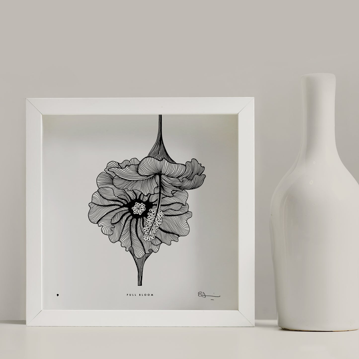 full-bloom-printmaking-art-print-eleni-sakelaris