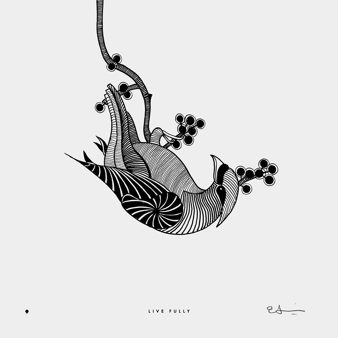 live-fully-printmaking-art-print-eleni-sakelaris