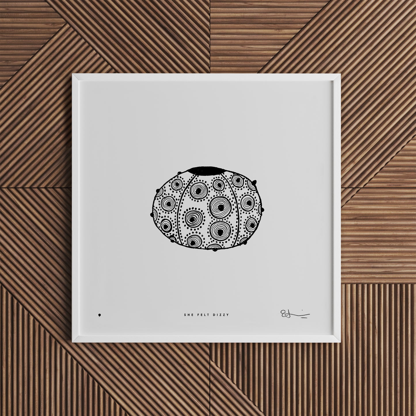 she-felt-dizzy-printmaking-art-print-eleni-sakelaris