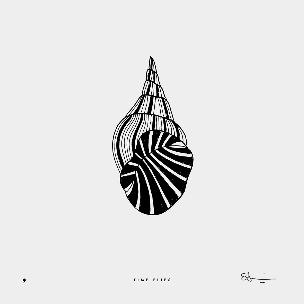 time-flies-printmaking-art-print-eleni-sakelaris