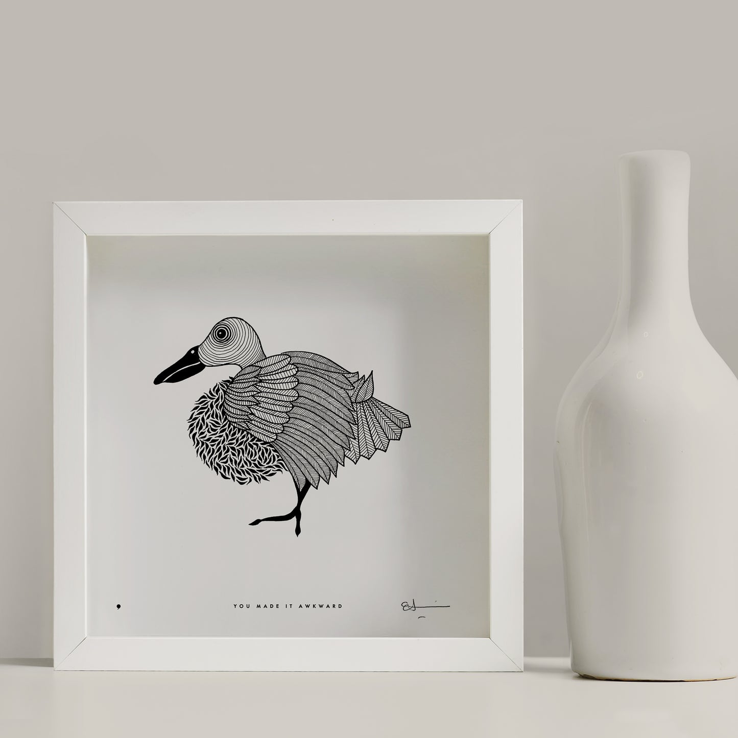 you-made-it-awkward-printmaking-art-print-eleni-sakelaris